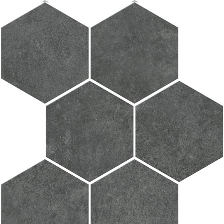 Atrium Mosaico Anthracite Matt 10"x11,2" Porcelain Tile