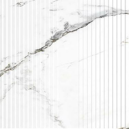 Calacatta Paonazzo Skirting romo 3,15"x24" Porcelain Tile