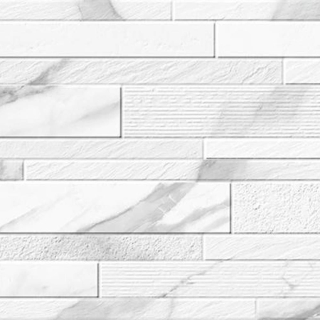 White Soul Skirting romo 3,15"x24" Porcelain Tile