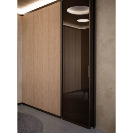 Contemporary Italian Partition Wall System Pavilion Libro