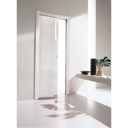 Modern Interior Door Rever Sliding Inside The Wall