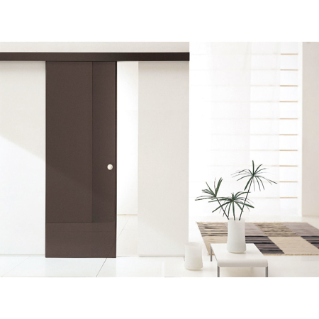 Modern Interior Door Rever Sliding Outside The Wall