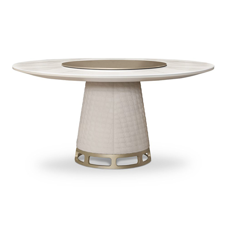 TL-2830 Round Dining Table Calacatta White