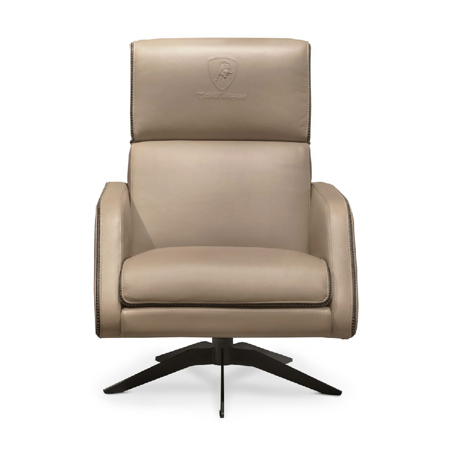 Zoe Armchair Titanium Glossy