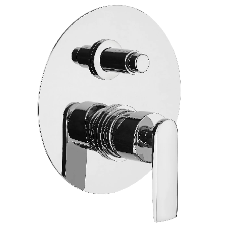 Vitrina Pressure Balance Valve Trim With Diverter