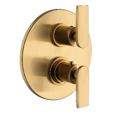 Vitrina 1/2" Thermostatic Valve Trim With Volume Control