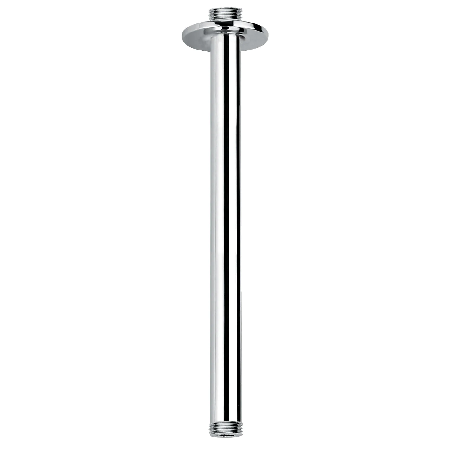 12" Ceiling Mount Shower Arm With Round Flange