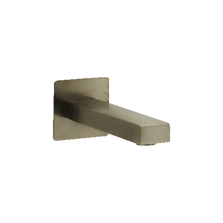 Wall Mount Non-Diverter Tub Spout Brushed Nickel