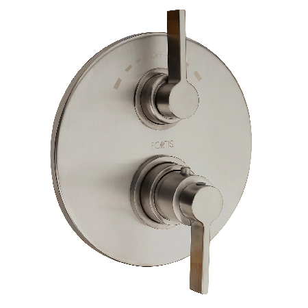 Brera 1/2" Thermostatic Valve Trim With Diverter and Volume Control