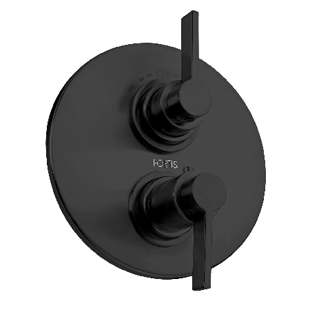 Brera 1/2" Thermostatic Valve Trim With Diverter and Volume Control