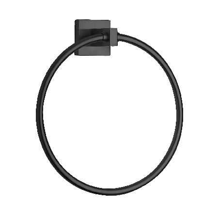 Towel Ring  Brushed Black