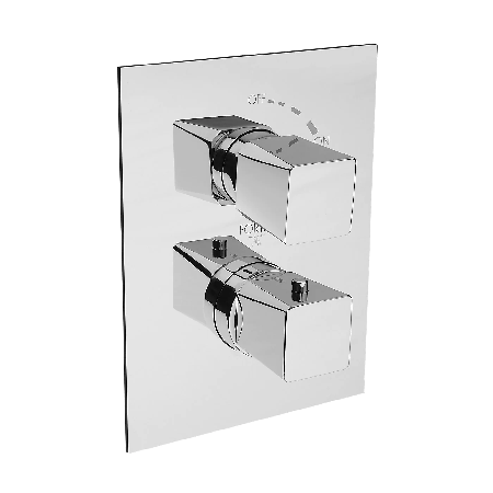 Abruzzo 1/2" Thermostatic Valve Trim With Volume Control