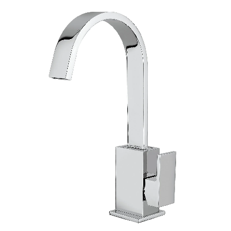 Corsini Single Handle Bathroom Sink Faucet Polished Chrome