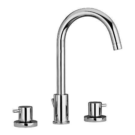 Elba Widespread Lavatory Faucet Chrome