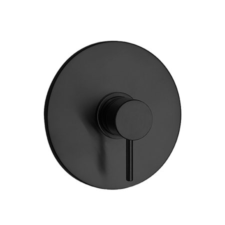 Elba Pressure Balance Valve Shower Set Matt Black