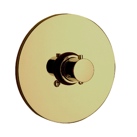Elba 3/4" Thermostatic Valve Only Matt Gold