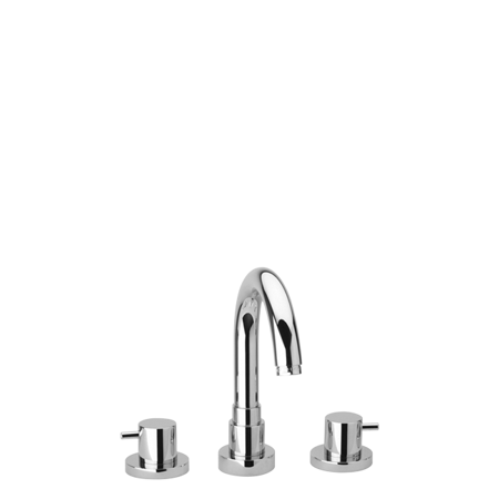 Alessandra Roman Tub With Lever Handles Chrome