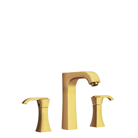 Lady Roman Tub With Lever Handles Matt Gold