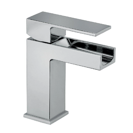 E-Commerce Dax Waterfall Single Control Lavatory Faucet Chrome