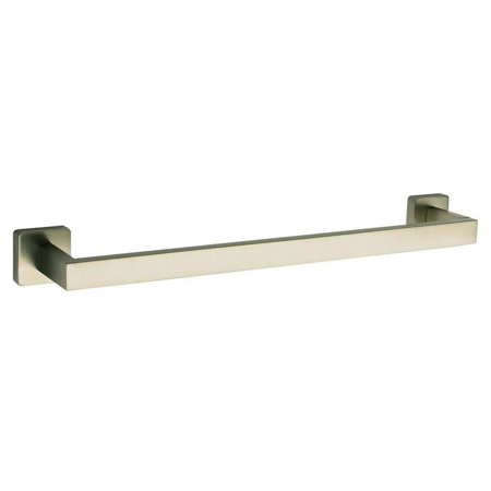 Square 18" Towel Bar Holder Brushed Nickel