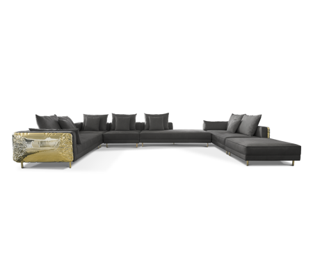 IMPERFECTIO BLACK MODULAR SOFA