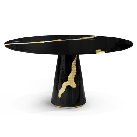 LAPIAZ BLACK DINING TABLE