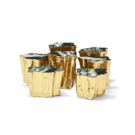 EDEN SERIES GREEN CENTER TABLE