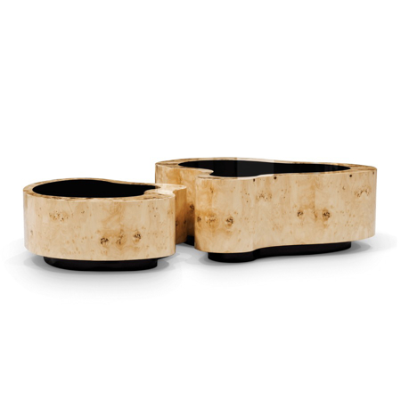 WAVE POPLAR ROOT CENTER TABLE BIG