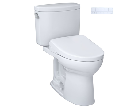 DRAKE® II WASHLET®+ S7 TWO-PIECE TOILET - 1.28 GPF Without Auto Flush