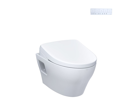 EP WASHLET®+ S7A WALL-HUNG TOILET - 1.28 GPF & 0.9 GPF - AUTO FLUSH