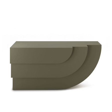 Fossil Lacquer Console