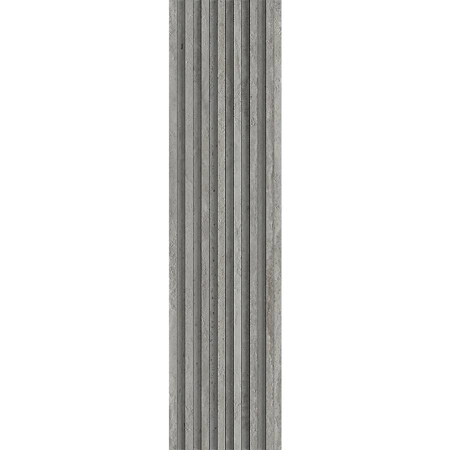 Travertine Mosaic Nativa Vena Lux Minibaguete 3D 12"X48" 3/8"