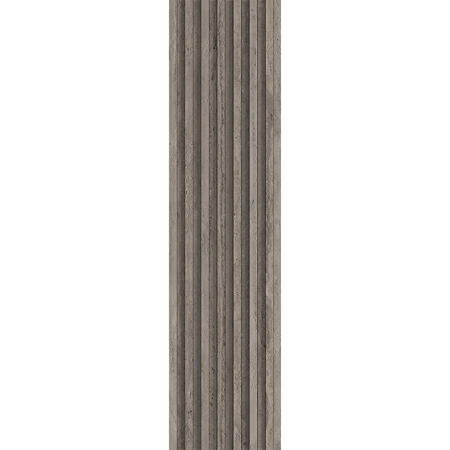 Travertine Mosaic Nativa Vena Tibur Minibaguete 3D 12"X48" 3/8"