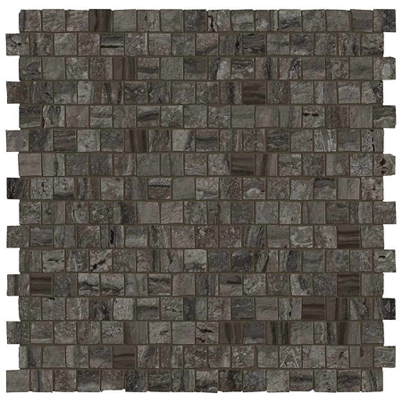 Travertine Mosaic Nativa Vena Lapillo Mattoncino 12"X12" 3/8"