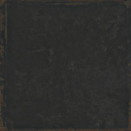 Steel Black Natural 23.45" x 23.45" Porcelain Tile