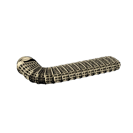 Architectural Ross Lovegrove Lever handle, Hero Mirror Champagne