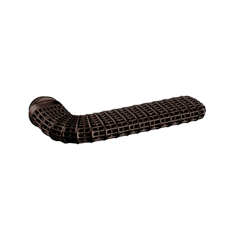 Architectural Ross Lovegrove Lever handle, Pure Grain Chocolate