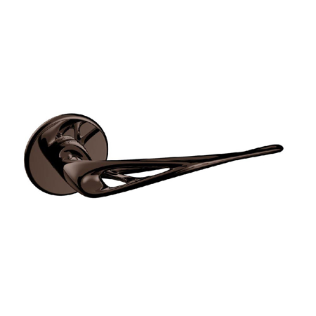 Aeroflow Ross Lovegrove Lever handle, Hero Mirror Chocolate