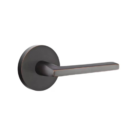 Helios Lever Oli Rubbed Bronze