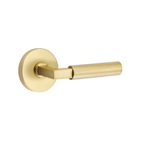 Hercules Lever Satin Brass