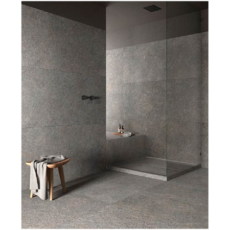 Porcelain Stoneware Step-in shower tray