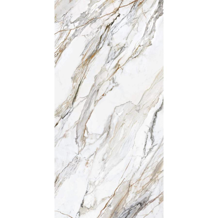 Large Format Spanish Slab Calacatta Paonazzo 63”x126” 1/2" Hond