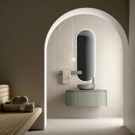 Italian Modern Bathroom Vanity Edoné Calipso 2347