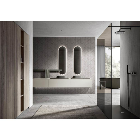 Italian Modern Bathroom Vanity Edoné Chrono 2301