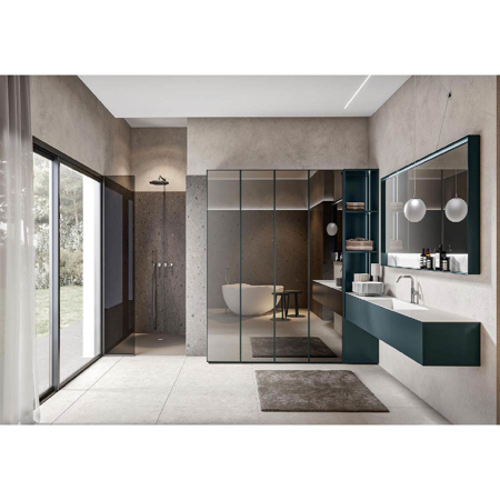 Italian Modern Bathroom Vanity Edoné Chrono 4009