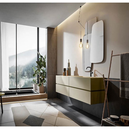 Italian Modern Bathroom Vanity Edoné Nike 006