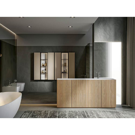 Italian Modern Bathroom Vanity Edoné Chrono 4001