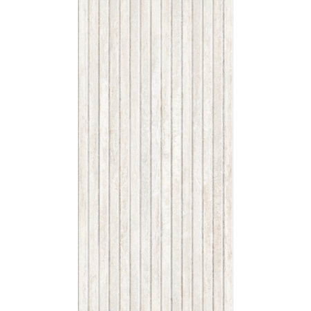Nativa White Décor Matt 24"x48" Porcelain Tile