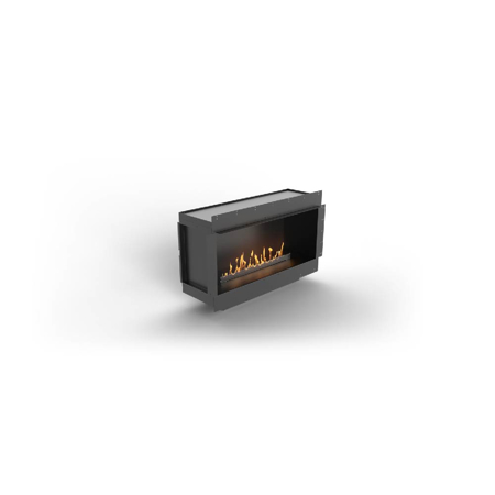 Single-Sided Fireplace, Prime Fire 39" Burner, Forma 48"