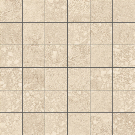Ronda Beige 5x5 11.71" x 11.71" Natural Mosaic Porcelain Tile